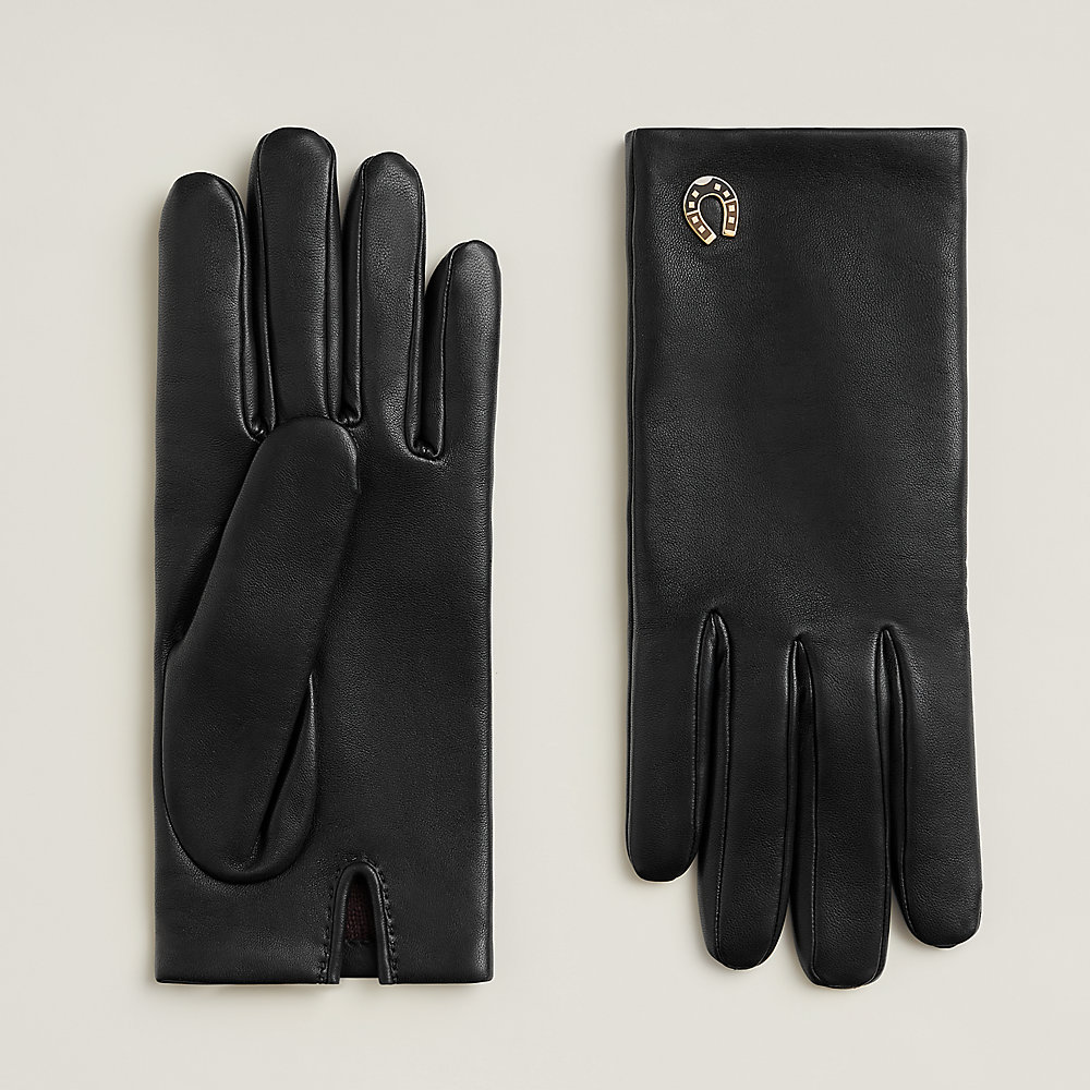 Jump F gloves - Beige | Hermès Macau SAR